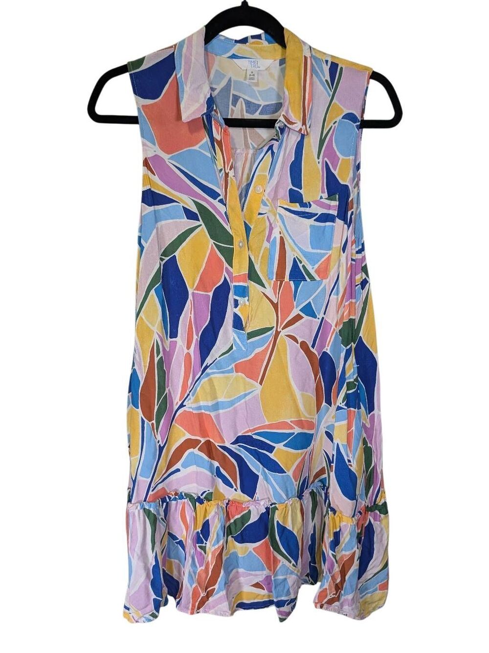 Time and Tru Women's Short Sleeve Dress S